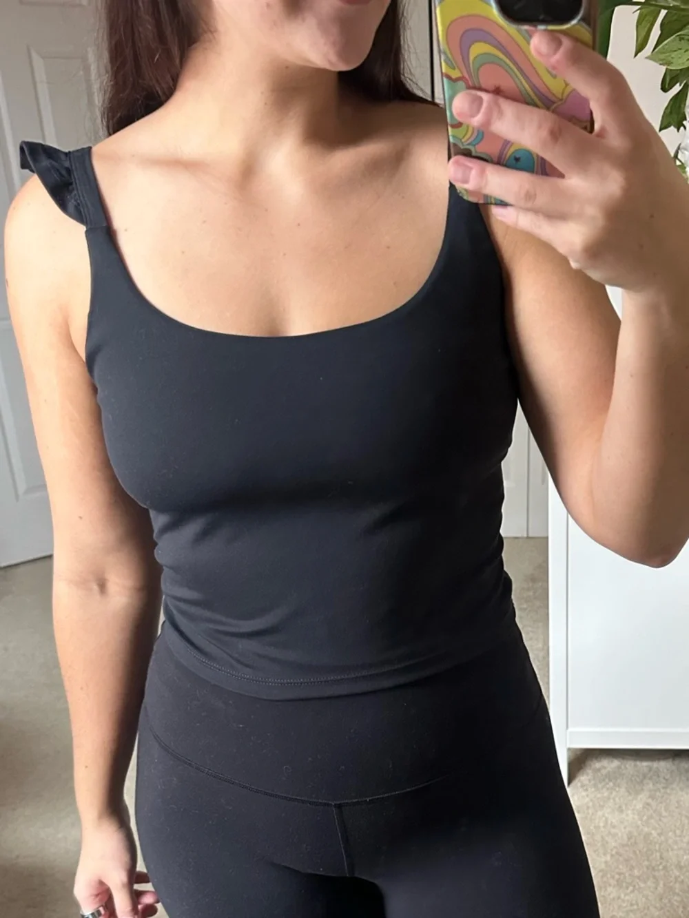 Blogilates Women’s Ruffle Tank - Picture 2 of 6